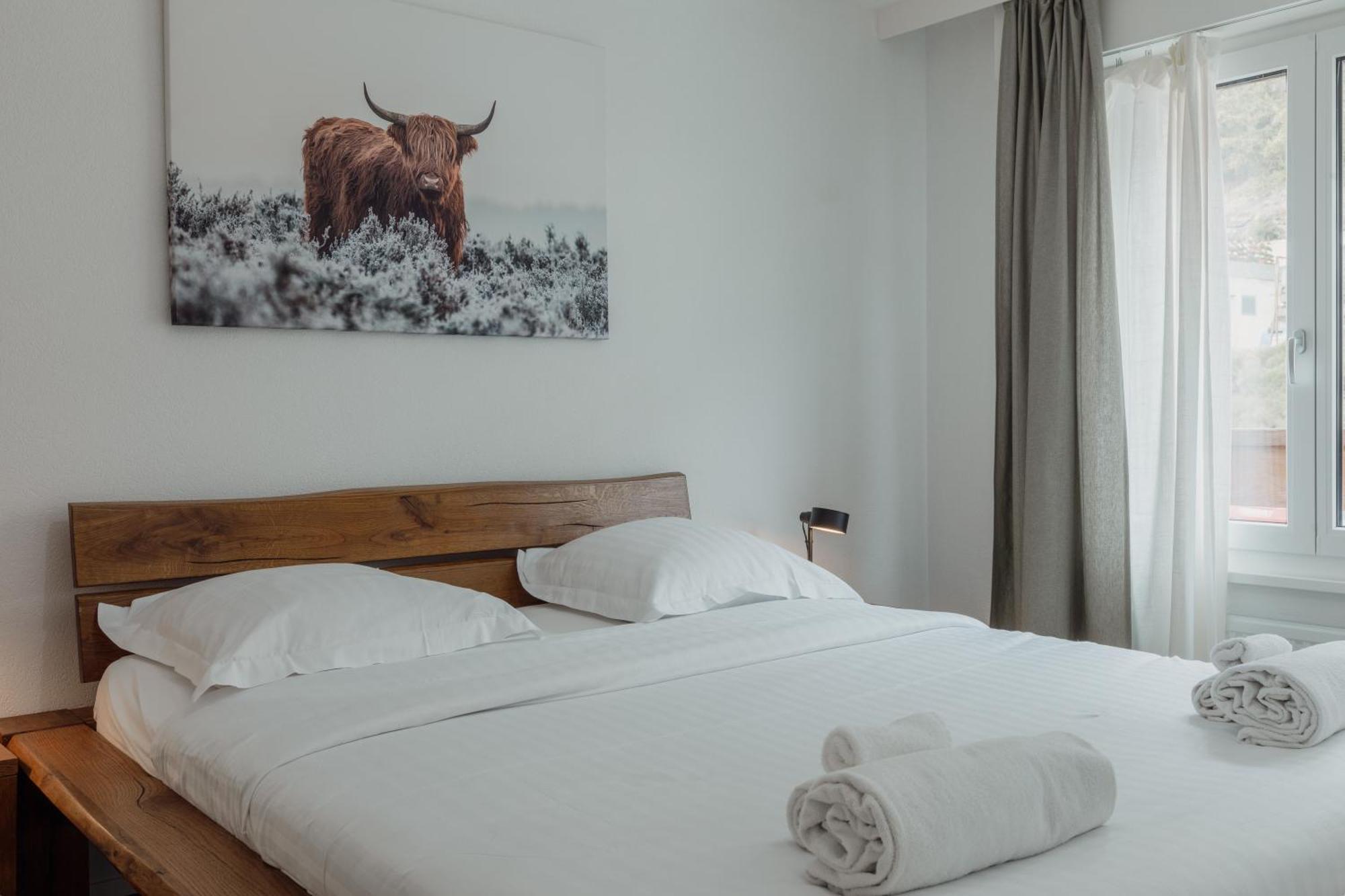 Magnifique Appartement Proche Du Centre Crans-Montana Dış mekan fotoğraf