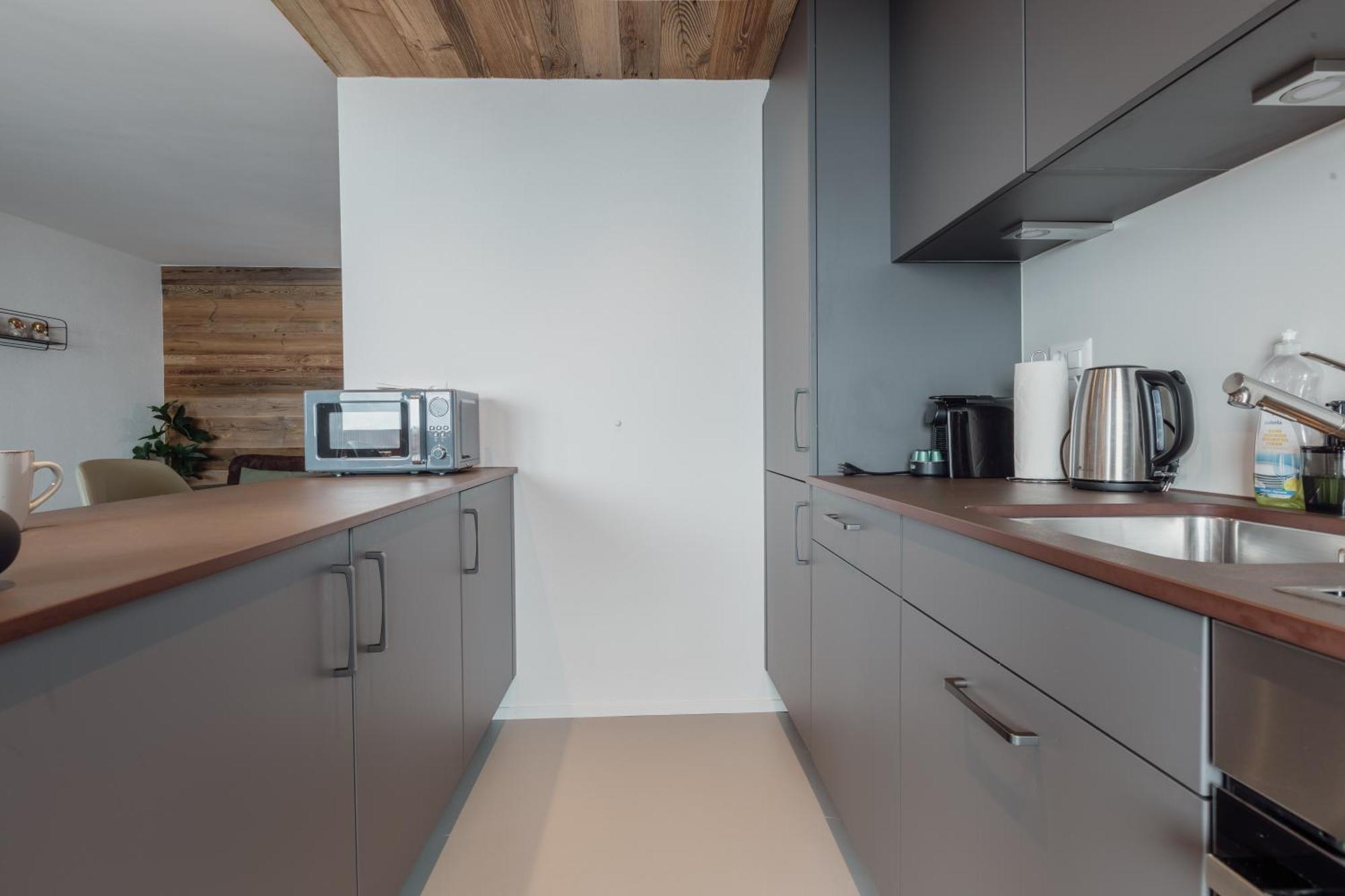 Magnifique Appartement Proche Du Centre Crans-Montana Dış mekan fotoğraf