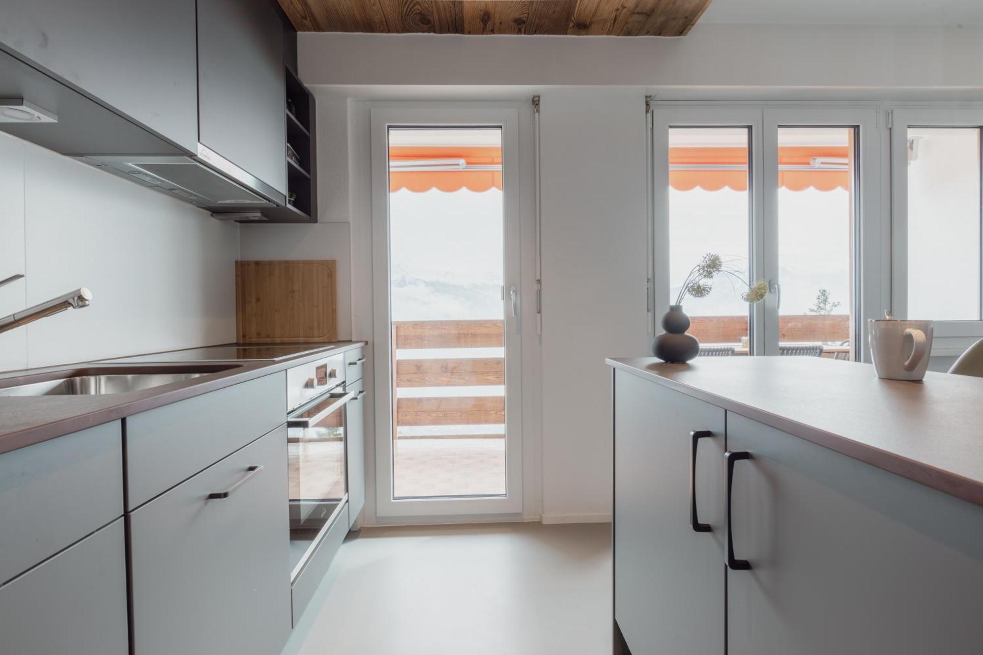 Magnifique Appartement Proche Du Centre Crans-Montana Dış mekan fotoğraf